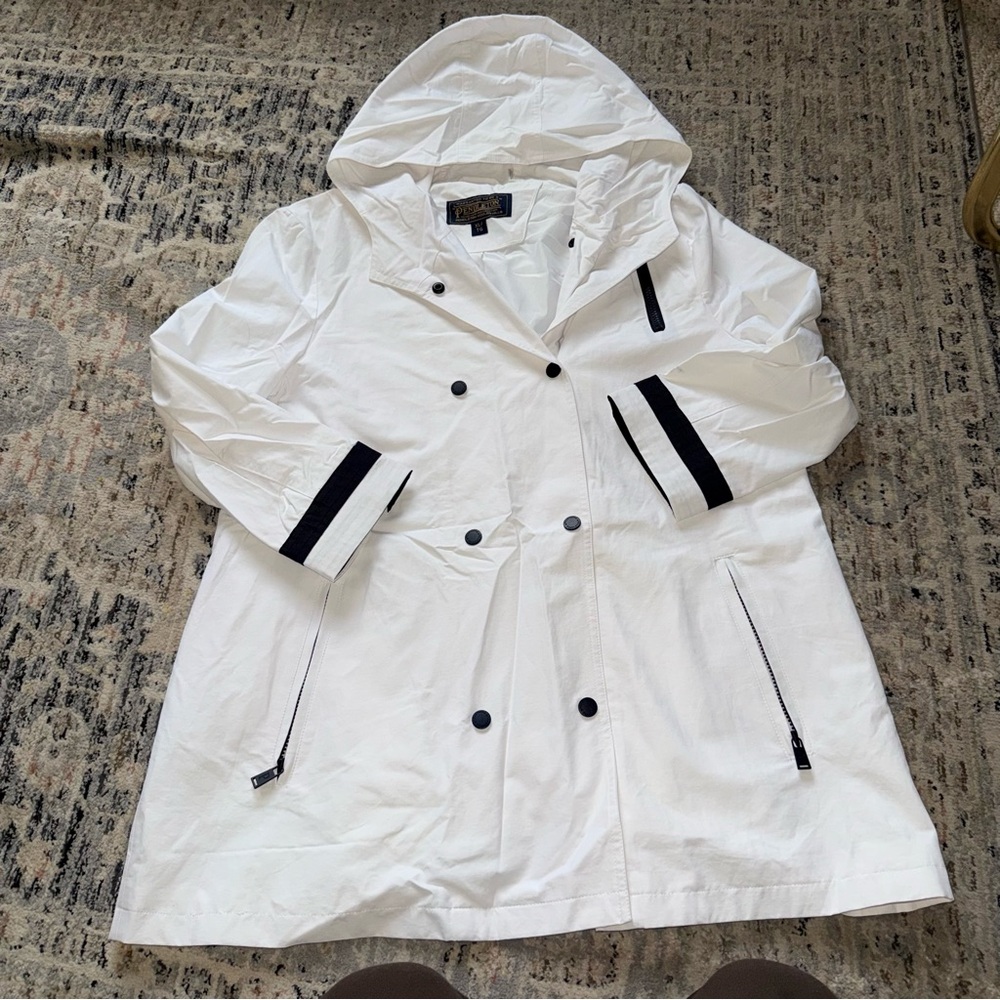 Pendleton Rain jacket coat jacket white XL
